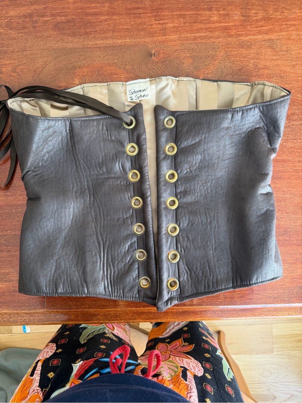 Damsel in this Dress underbust corset